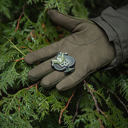 Naszywka Ace of Spades 3D PVC  - Black/Olive