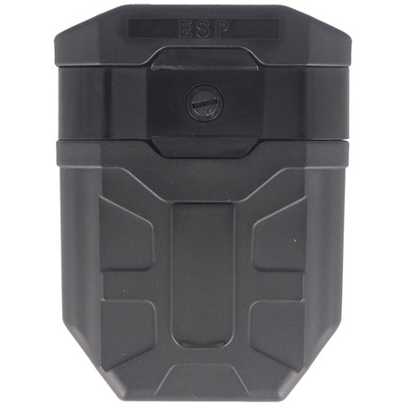 ESP - Ładownica na magazynek AK-47 - Montaż zaciskany do pasa UBC-01 - Czarny - MH-04-AK BK