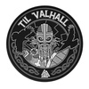 Naszywka Til Valhall PVC  - Grey/Black