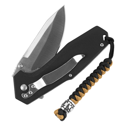 M-Tac Smycz Viper Krzyz Kozacki V.2 Steel  - Black/Coyote