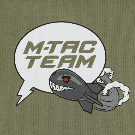 M-Tac Koszulka Comics Drone Girl  - Light Olive