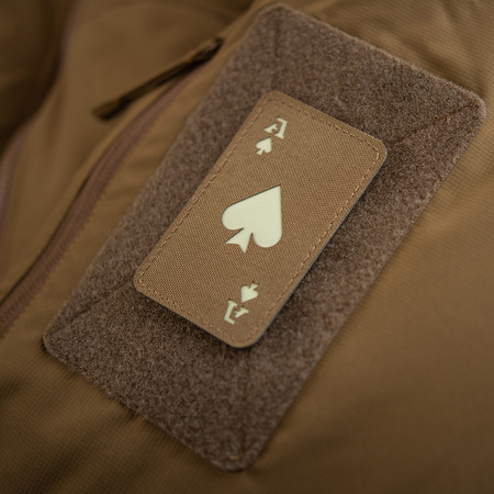 Naszywka Ace of Spades Laser Cut  - Coyote/GID
