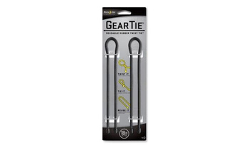 Nite Ize - Gear Tie 18" - Czarny - 2Pack - GT18-2PK-01