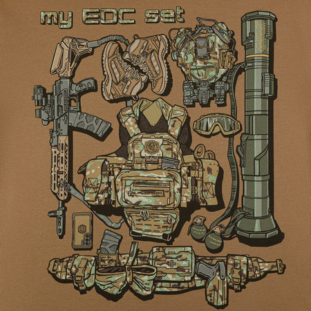 Koszulka My EDC - Coyote Brown