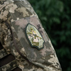 Naszywka Włócznia Walkirii PVC  - Olive