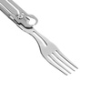 Sztućce Składane Uniwersalne 6w1  - Metal