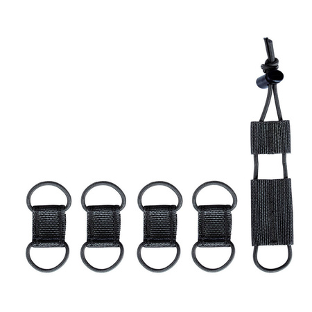 Tasmanian Tiger - Zestaw uchwytów na kable Cable Manager Set - Czarny - 7764.040