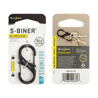 Nite Ize - S-Biner #2 SlideLock - Czarny - LSB2-01-R3
