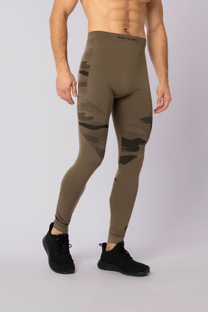 Legginsy termoaktywne TACTICAL, męskie - Forest Green