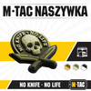 Naszywka No Knife - No Life 3D PVC  - Olive