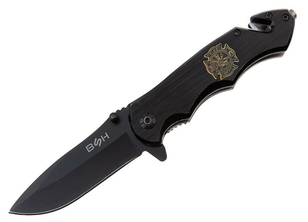 Nóż Ratowniczy BSH ADVENTURE N-353 Sprężynowy