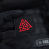 Naszywka Valknut Laser Cut  - Black/Red