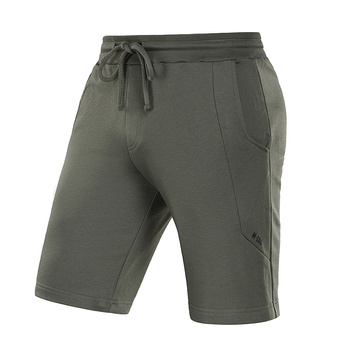 Spodenki Casual Fit Cotton  - Army Olive