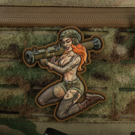 Naszywka Tactical girl #10 PVC Skandinavik  - Color