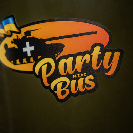 M-Tac Naklejka Party Bus Large  - Yellow/Orange