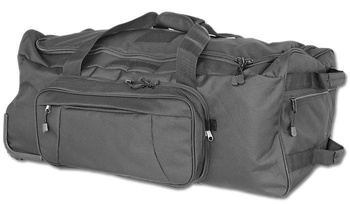 FOSCO - Torba na kółkach - Trolley commando bag - Czarny