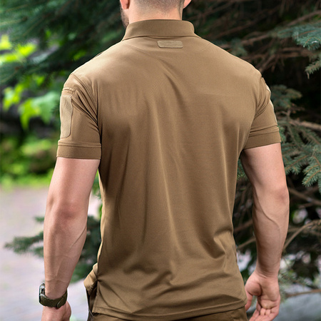 Koszulka polo Elite Tactical Coolmax  - Coyote