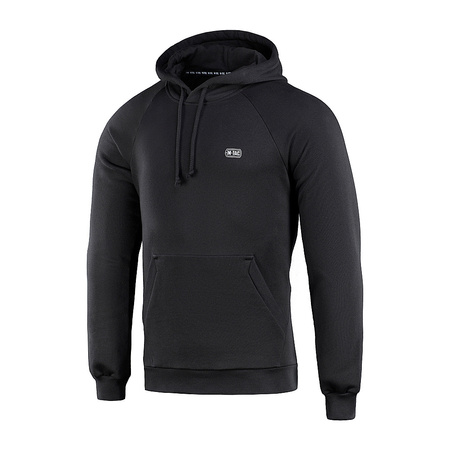 Bluza Hoodie Cotton Raglan  - Black