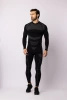 Legginsy termoaktywne THERMO-EVO, męskie - Black / Grey