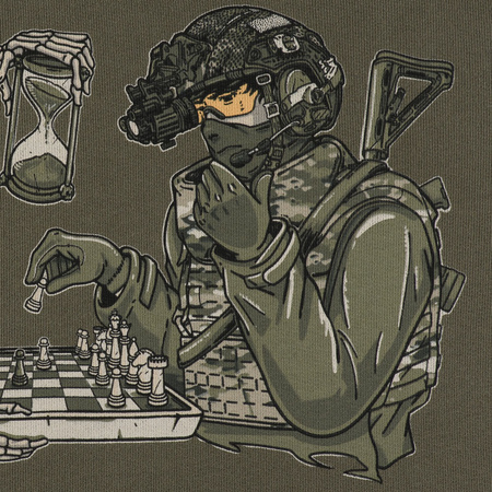 Bluza Hoodie Time  - Ranger Green