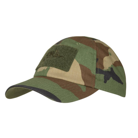 Helikon - Czapka z daszkiem Tactical Cap - Woodland - CZ-BBC-PR-03