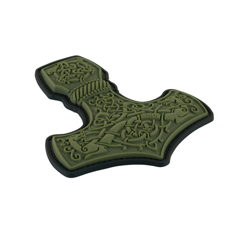 Naszywka Mjölnir Large PVC  - Olive