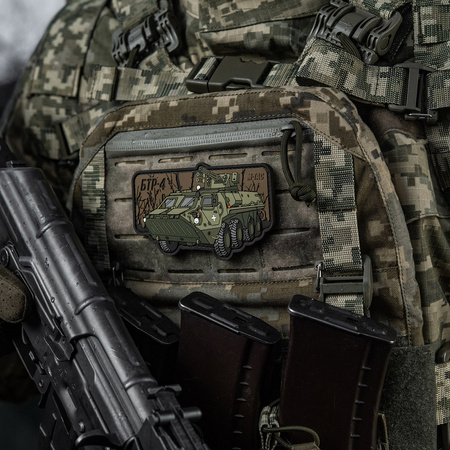 Naszywka BTR-4 PVC  - Color