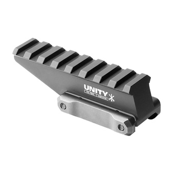 Unity Tactical - Montaż FAST Absolute Riser - Picatinny - Aluminium - Czarny - FST-RAB
