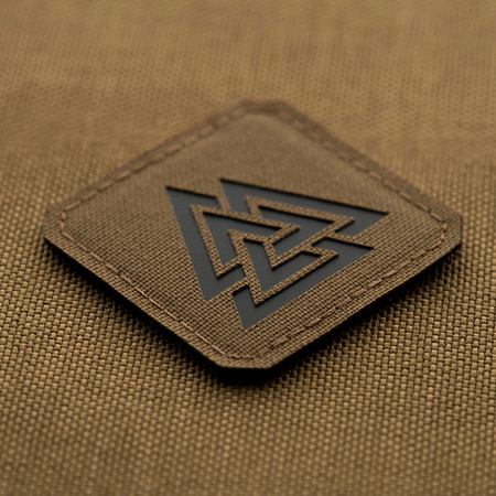 Naszywka Valknut Laser Cut  - Coyote/Black