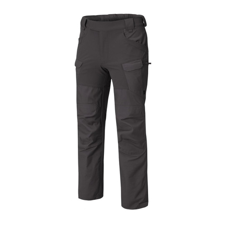 Helikon - Spodnie outdoorowe Hybrid Outback Pants - DuraCanvas - Ash Grey / Czarne - SP-HOP-DC-85