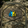 M-Tac Naszywka Cat Predator  - Black/Yellow/Blue