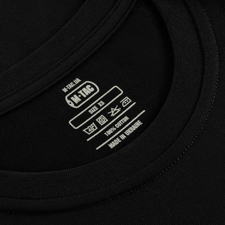Koszulka Worn to the bone Oversize  - Black