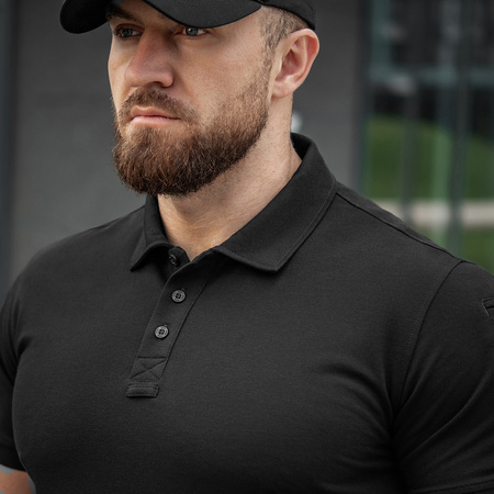 Koszulka Polo Basic 65/35  - Black