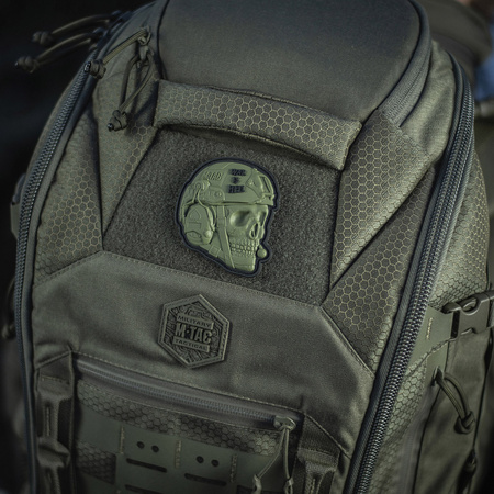 Naszywka War is Hell 3D PVC  - Olive