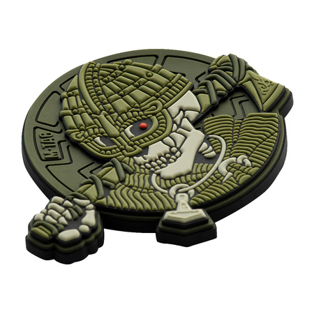 Naszywka Undead Viking 3D PVC  - Olive