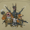 Bluza Hoodie Rex Team  - Tan