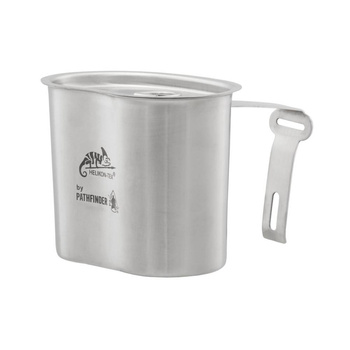 Helikon - Kubek stalowy z pokrywką Pathfinder - 700 ml - TK-PCC-SS-15