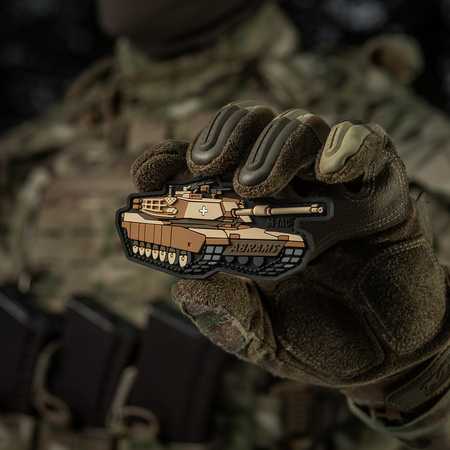 Naszywka ABRAMS (PVC)  - Coyote
