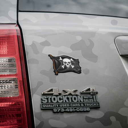 Naklejka Holly Roger  - Black