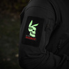 Naszywka Bad Boy (Tattoo)  - Black/GID