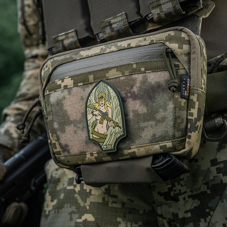 Naszywka Włócznia Walkirii PVC  - Olive