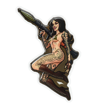 Naklejka Tactical girl #9 RPG Skandinavik - Color