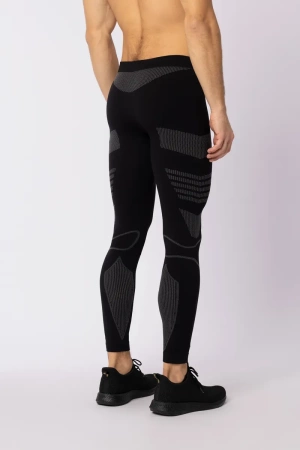 Legginsy termoaktywne THERMO-EVO, męskie - Black / Grey
