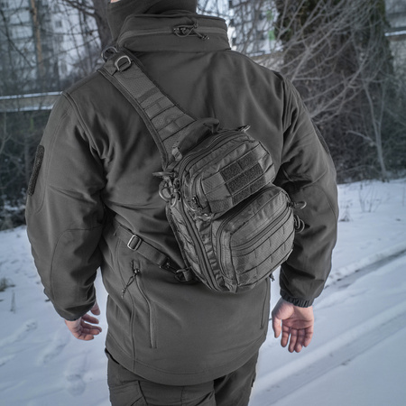 M-Tac Torba Urban Line City Hunter Hexagon Bag  - Black