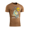 M-Tac Koszulka Surf Club  - Coyote Brown