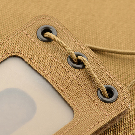 M-Tac pokrowiec na identyfikator z przezroczystym panelem  - Coyote