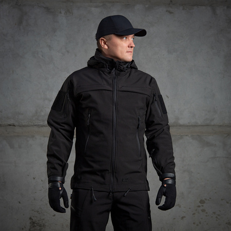 M-Tac Kurtka Soft Shell Police  - Black