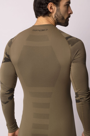 Koszulka termoaktywna TACTICAL, rękaw długi, męska - Forest Green