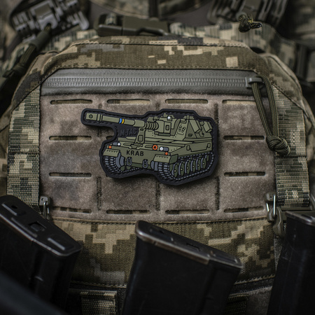 Naszywka Krab (PVC)  - Olive