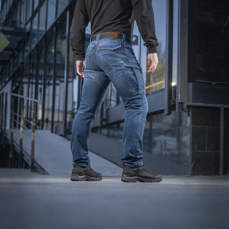 Spodnie Jeansowe Aggressor  - Dark Denim